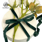 Dutch Velvet Ribbon Roll Modern Velvet Gift Ribbon for Handmade Craft Ornaments Wedding Gift Wrapping