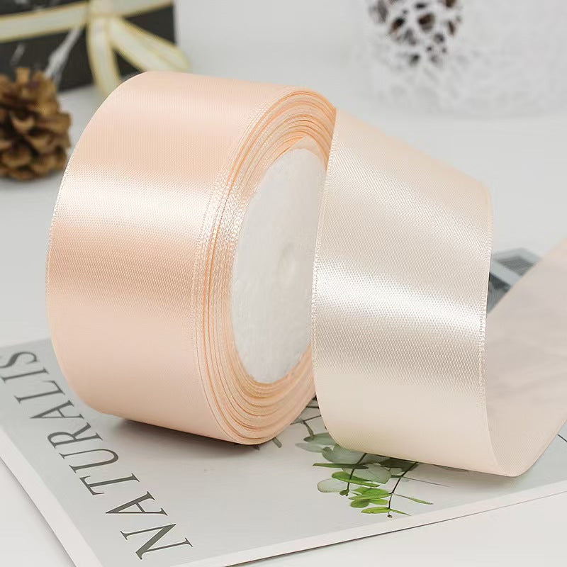 40mm Polyester Satin Ribbon Fashion-Style Floral and Gift Wrapping Ribbon for Birthday Christmas Halloween Decorations