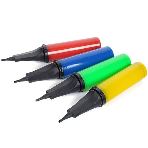 Plastic flat nozzle pump, manual hand pump, balloon macaron inflatable cylinder wholesale directly from the manufacturer