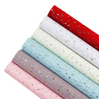 bronzing sequins star and moon yarn flower bag flower yarn floral materials flower gifts venue arrangement universal decorative mesh yarn