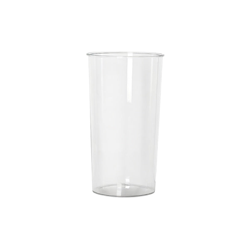 Round acrylic flower bucket household wake flower bucket flower shop special flower transparent bucket manufacturer plastic simple flower device