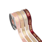 bronzing ribbon Korean version ribbon ribbon webbing flower bouquet packaging bow gift box decoration