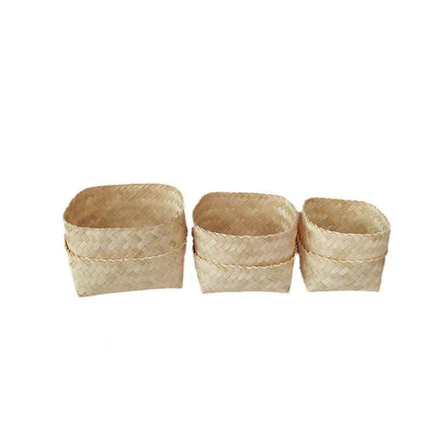 Factory bamboo weaving gift boxes, bamboo boxes, wedding candy boxes, candy baskets, souvenir gift packaging boxes, folk crafts, covered bamboo