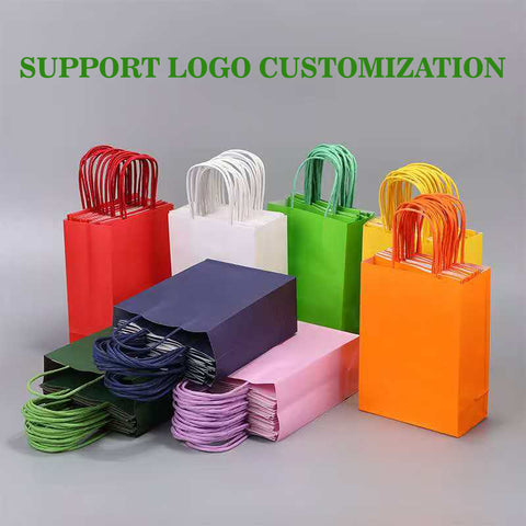 Wholesale Premium Eco-friendly Paperboard Boxes Kraft Bags with Custom Logo for Gift Packaging