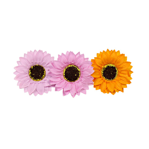 Christmas big daisy soap flower head daylight chrysanthemum bouquet gift box decoration simulation DIY material flower material wholesale