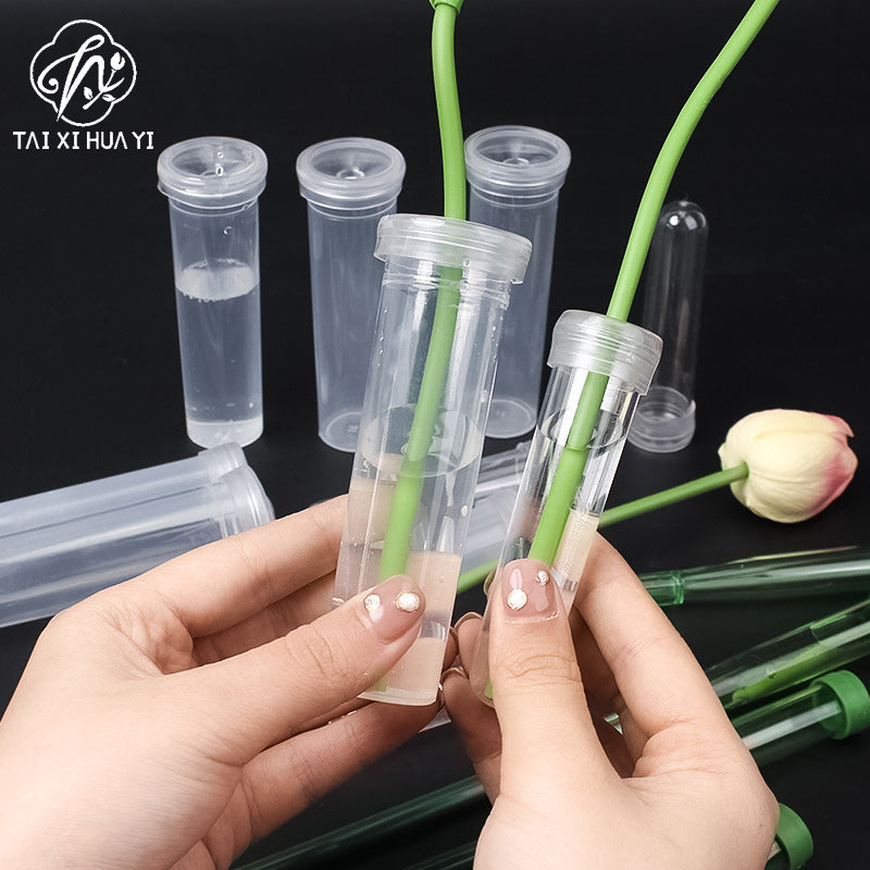 Changyi wholesale, flower nutrition tube, orchid tube, large hydrangea rose, professional maintenance, water absorption and water retention pipe materials