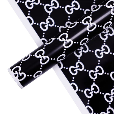 Manufacturer wholesale fashion simple flower wrapping paper light luxury creative four-leaf clover high-end flower shop floral material package flower paper