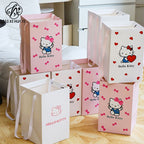 Zhuo Qixi Festival new product hello kitty flower tote bag ice cream bucket special tote bag packing bag