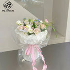 Fresh flower wrapping paper, fully transparent cellophane, 50 sheets, plastic paper, waterproof paper, flower wrapping paper, bouquet paper