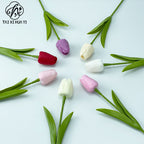 New product simulation tulip flower head soap flower mother's day send mother arrangement flower accessories handmade materials