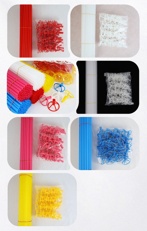 Aluminum film balloon holder 40cm thickened aluminum foil balloon holder activity gift hand balloon holder spot wholesale
