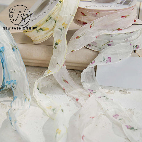 Wide Cotton Ribbon for DIY Bow Hair Accessories & Handmade Jewelry Versatile Christmas Gift Ribbons