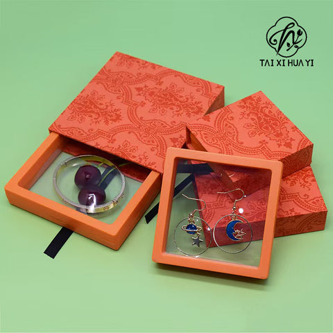 Customized Eco-friendly Portable Reusable Handmade Paperboard Jewelry Drawer Packaging Gift Box
