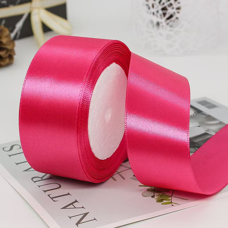 40mm Polyester Satin Ribbon Fashion-Style Floral and Gift Wrapping Ribbon for Birthday Christmas Halloween Decorations